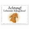 Warnschild: Lebender Klingelton! -Haustierzubehör Geschäft 561207805aluminiumschild fuer draussen lebender klingelton 5612078zERi7qCoIC4zd