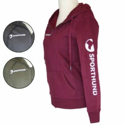 SPORTHUND Sweat Jacke Damen -Haustierzubehör Geschäft 570057606sporthund sweatjacke damen alle farben seitlich 5700576PtkuDxLqggWTU
