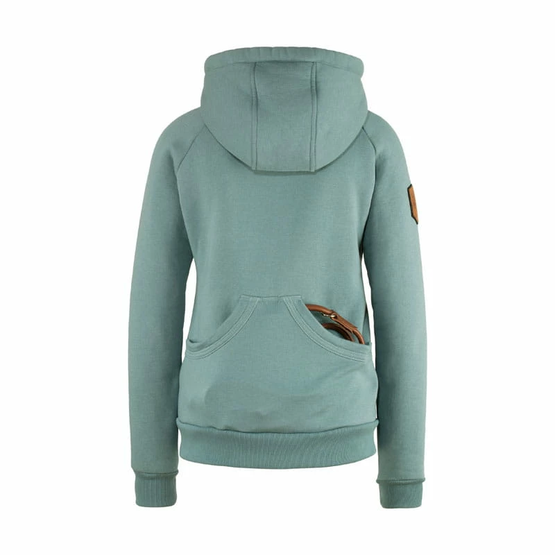 DOGGER Winterhoodie Damen Aquamarin 4 DOGGER Winterhoodie Damen Aquamarin – Bild 2