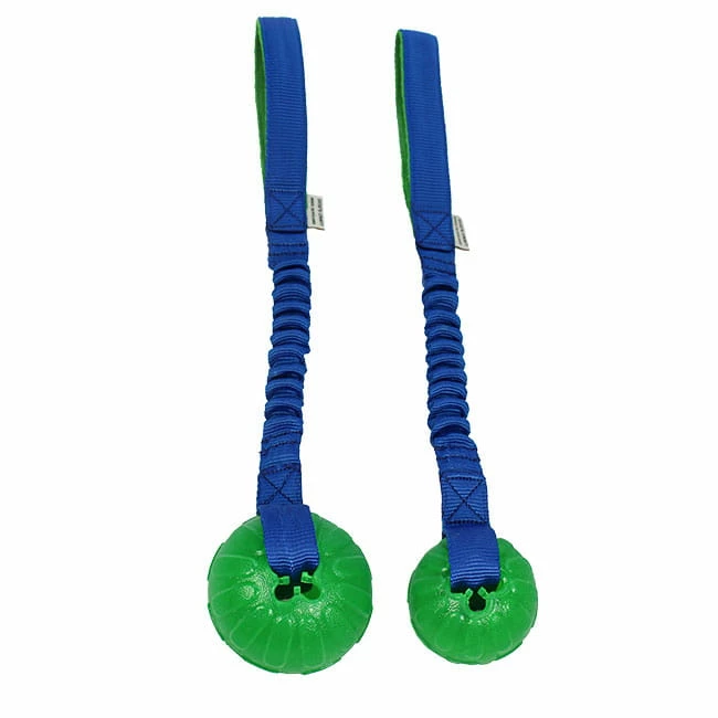 Treat Dispensing Chew Ball Mit Bungee-Seil 3 Treat Dispensing Chew Ball Mit Bungee-Seil