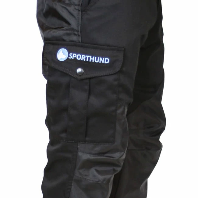 Damen-Hundeführerhose Schwarz 5 Damen-Hundeführerhose Schwarz – Bild 3