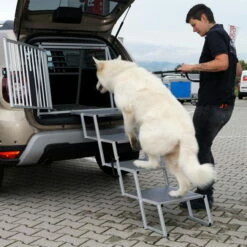 Dogsworld Falt-Treppe -Haustierzubehör Geschäft dogsworld falttreppe anwendung 440190m