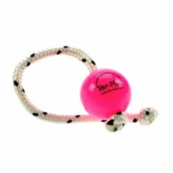 Top-Matic Fun-Ball Puppy-PINK Mit Seil